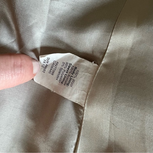 J Crew camel wool schoolboy blazer - Picture 4 of 9